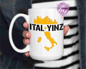 Ital-Yinz Italyinz Yinzer 15 Oz Mug